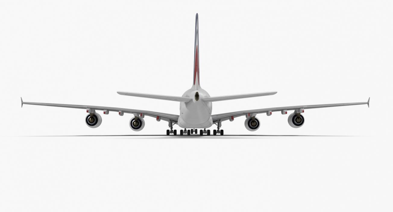 Airbus A380-1000 Air France 3D